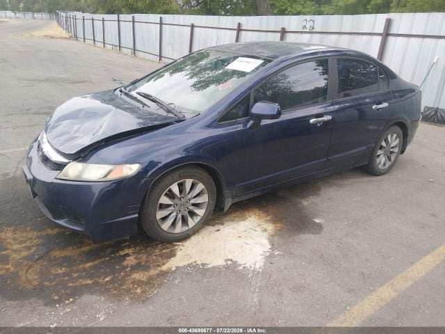2010 Honda Civic Ex მანქანა იყიდება აუქციონზე, vin: 19XFA1F80AE039870, აუქციონის ნომერი: 45698677