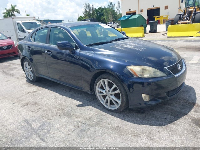 2006 Lexus Is 250 მანქანა იყიდება აუქციონზე, vin: JTHBK262565001470, აუქციონის ნომერი: 45698681