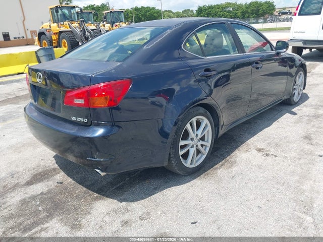 2006 Lexus Is 250 მანქანა იყიდება აუქციონზე, vin: JTHBK262565001470, აუქციონის ნომერი: 45698681