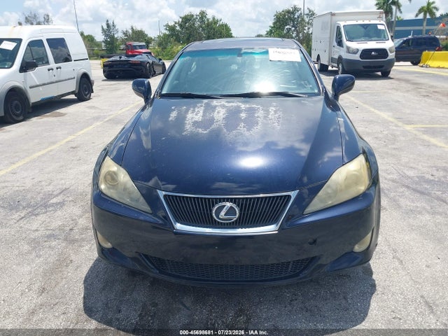 2006 Lexus Is 250 მანქანა იყიდება აუქციონზე, vin: JTHBK262565001470, აუქციონის ნომერი: 45698681