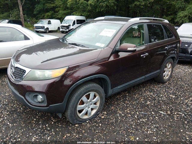 2011 Kia Sorento Lx მანქანა იყიდება აუქციონზე, vin: 5XYKT3A12BG077068, აუქციონის ნომერი: 45698690