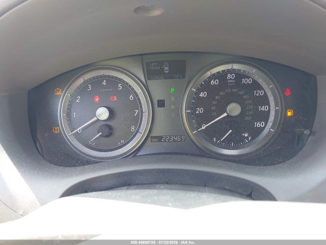 2008 Lexus Es 350 მანქანა იყიდება აუქციონზე, vin: JTHBJ46GX82195105, აუქციონის ნომერი: 45698700