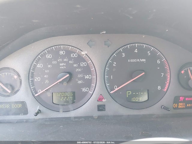 Aukcja sprzedaży 2003 Volvo V70 2.4l Turbo, vin: YV1SW58DX32299060, numer aukcji: 45698702