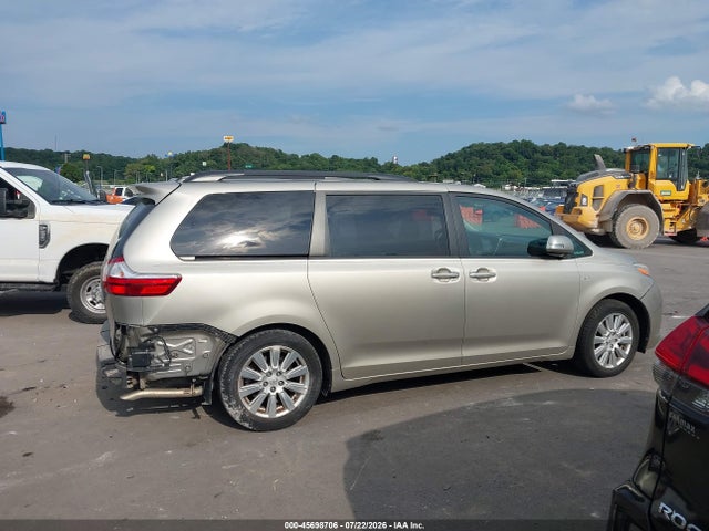 Aukcja sprzedaży 2017 Toyota Sienna Limited 7 Passenger, vin: 5TDDZ3DC4HS168469, numer aukcji: 45698706