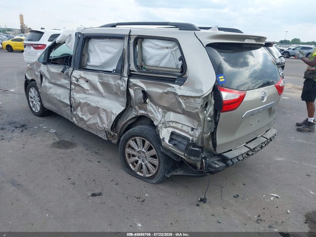 Aukcja sprzedaży 2017 Toyota Sienna Limited 7 Passenger, vin: 5TDDZ3DC4HS168469, numer aukcji: 45698706