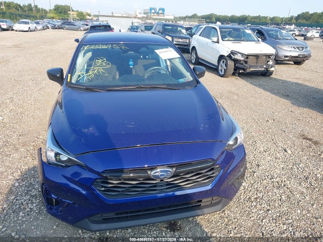 2024 Subaru Impreza Base 5-door მანქანა იყიდება აუქციონზე, vin: JF1GUABC1R8291581, აუქციონის ნომერი: 45698757