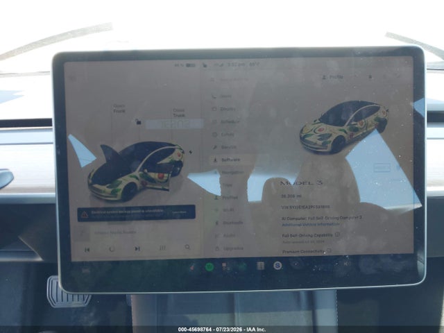Продаж на аукціоні авто 2023 Tesla Model 3 Rear-wheel Drive, vin: 5YJ3E1EA2PF591868, номер лоту: 45698764
