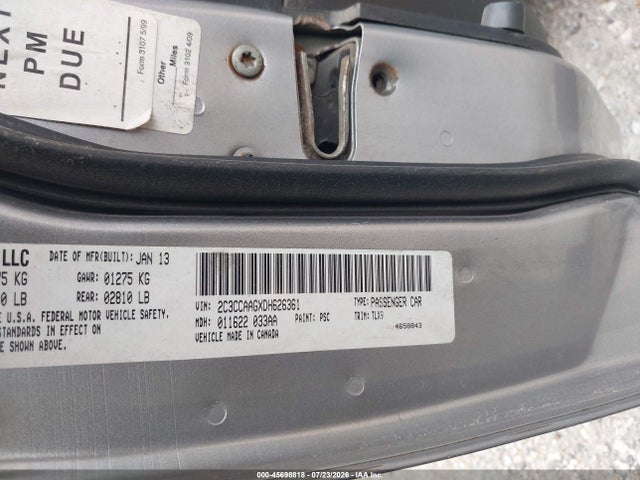 2013 Chrysler 300 Motown მანქანა იყიდება აუქციონზე, vin: 2C3CCAAGXDH626361, აუქციონის ნომერი: 45698818