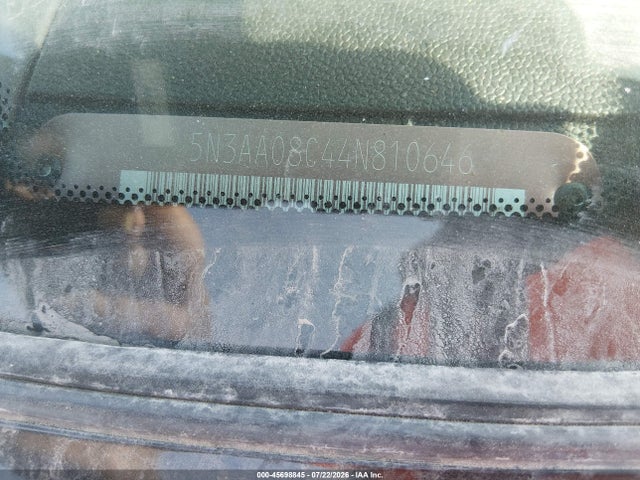 Продажа на аукционе авто 2004 Infiniti Qx56, vin: 5N3AA08C44N810646, номер лота: 45698845