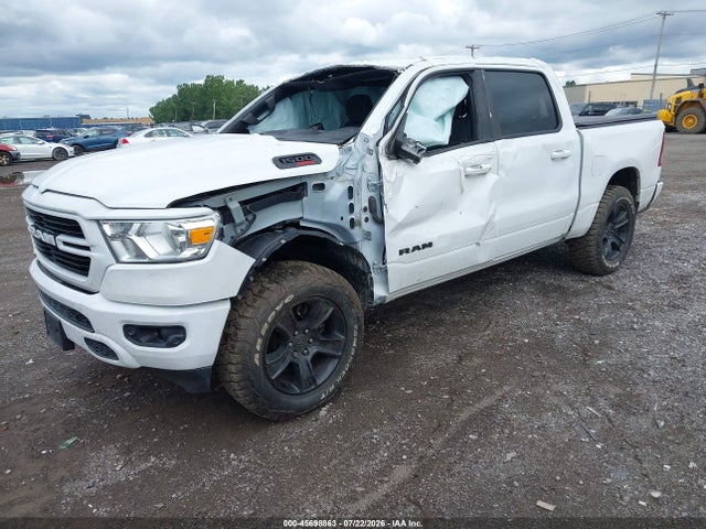 45698863 :رقم المزاد ، 1C6SRFFM1NN314155 vin ، 2022 Ram 1500 Big Horn  4x4 5'7 Box مزاد بيع