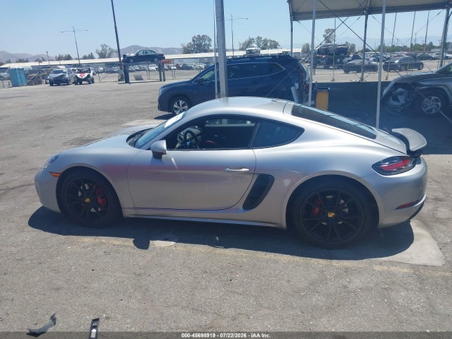 Продажа на аукционе авто 2018 Porsche 718 Cayman S, vin: WP0AB2A87JK279080, номер лота: 45698919