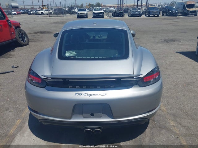 Продажа на аукционе авто 2018 Porsche 718 Cayman S, vin: WP0AB2A87JK279080, номер лота: 45698919