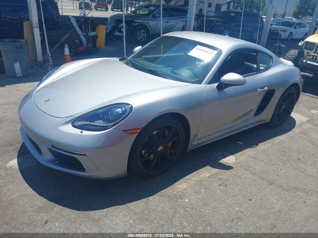 Продажа на аукционе авто 2018 Porsche 718 Cayman S, vin: WP0AB2A87JK279080, номер лота: 45698919