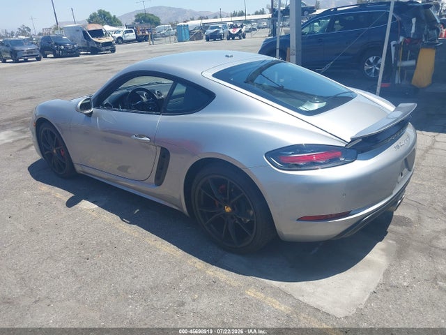 Продажа на аукционе авто 2018 Porsche 718 Cayman S, vin: WP0AB2A87JK279080, номер лота: 45698919