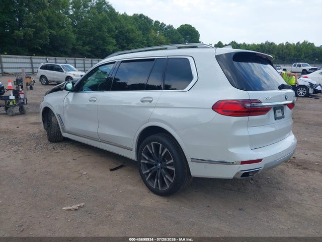 2021 Bmw X7 Xdrive40i მანქანა იყიდება აუქციონზე, vin: 5UXCW2C09M9E40756, აუქციონის ნომერი: 45698934