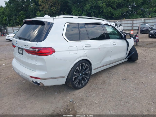 2021 Bmw X7 Xdrive40i მანქანა იყიდება აუქციონზე, vin: 5UXCW2C09M9E40756, აუქციონის ნომერი: 45698934