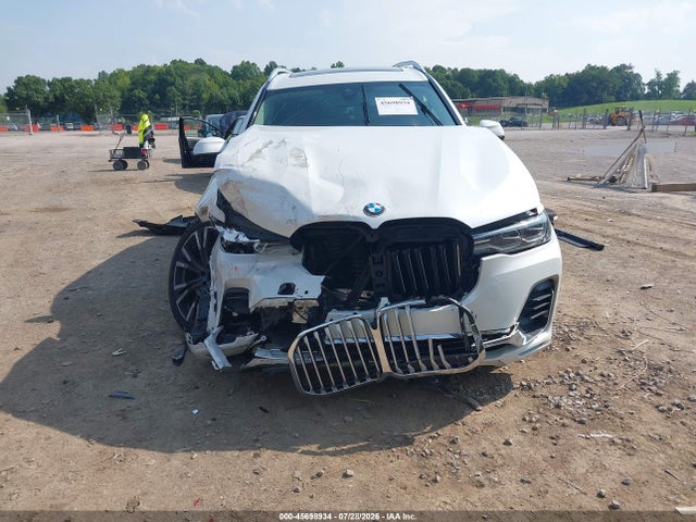 2021 Bmw X7 Xdrive40i მანქანა იყიდება აუქციონზე, vin: 5UXCW2C09M9E40756, აუქციონის ნომერი: 45698934