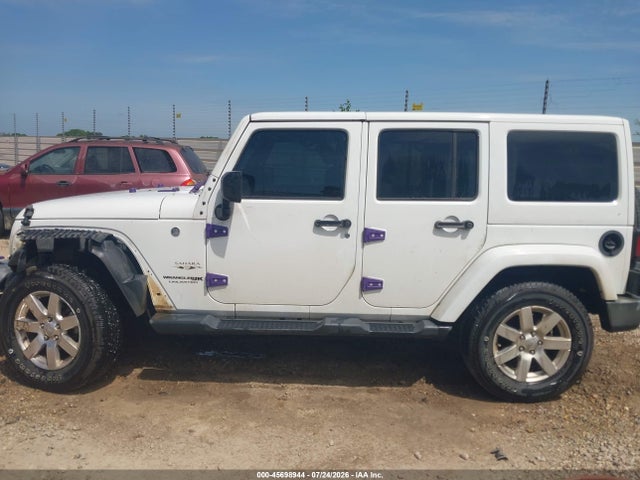 2018 Jeep Wrangler Jk Unlimited Sahara 4x4 მანქანა იყიდება აუქციონზე, vin: 1C4BJWEG5JL909401, აუქციონის ნომერი: 45698944