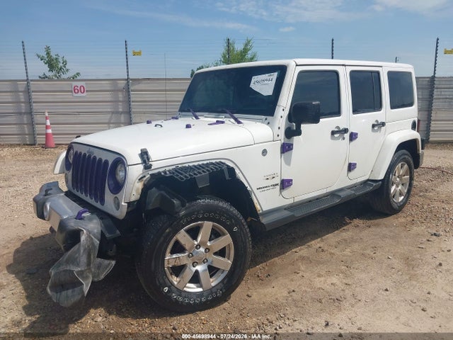 2018 Jeep Wrangler Jk Unlimited Sahara 4x4 მანქანა იყიდება აუქციონზე, vin: 1C4BJWEG5JL909401, აუქციონის ნომერი: 45698944