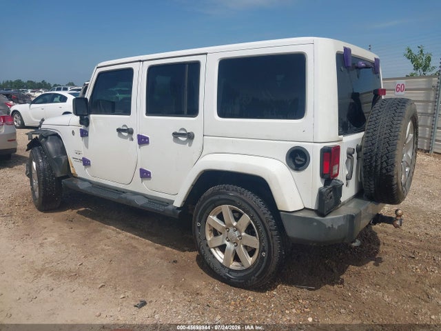 2018 Jeep Wrangler Jk Unlimited Sahara 4x4 მანქანა იყიდება აუქციონზე, vin: 1C4BJWEG5JL909401, აუქციონის ნომერი: 45698944