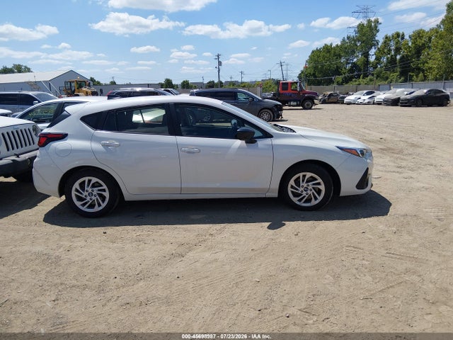 2025 Subaru Impreza Base 5-door მანქანა იყიდება აუქციონზე, vin: JF1GUABC8S8259362, აუქციონის ნომერი: 45698987
