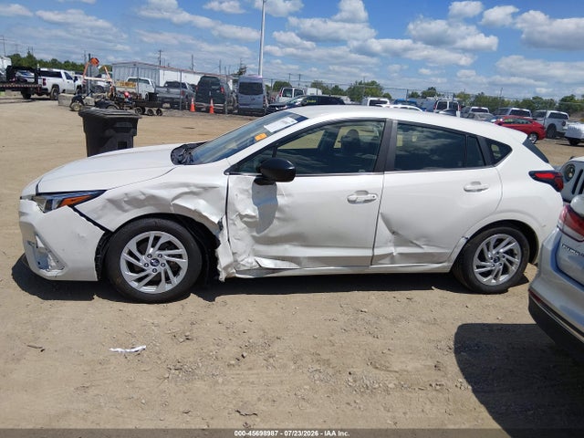 2025 Subaru Impreza Base 5-door მანქანა იყიდება აუქციონზე, vin: JF1GUABC8S8259362, აუქციონის ნომერი: 45698987