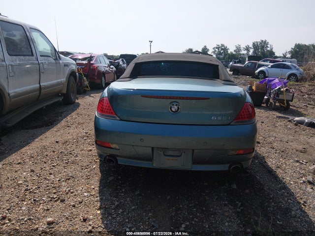 2007 Bmw 650i მანქანა იყიდება აუქციონზე, vin: WBAEK13507CN80689, აუქციონის ნომერი: 45698996