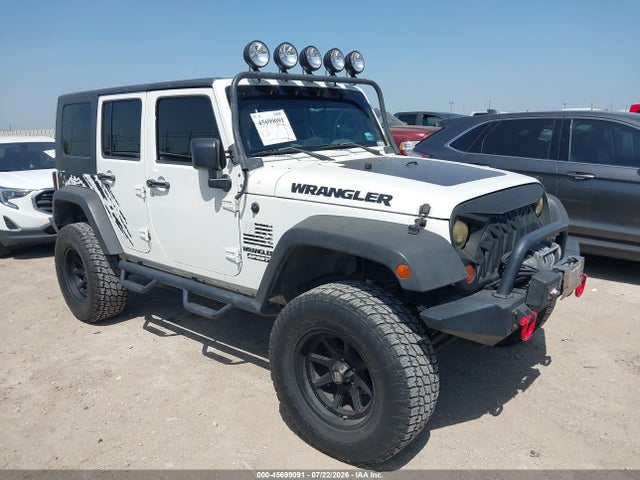 45699091 :رقم المزاد ، 1J4BA3H17AL105150 vin ، 2010 Jeep Wrangler Unlimited Sport مزاد بيع