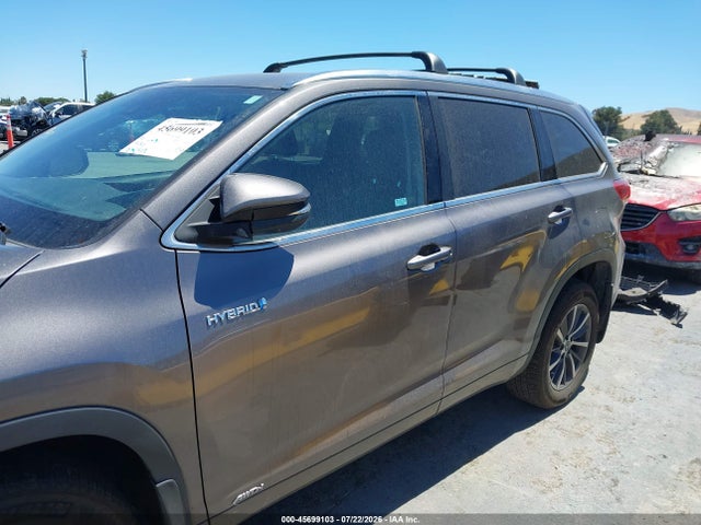 Toyota Highlander Hybrid Xle 2018 5TDJGRFH4JS044051 Image 15