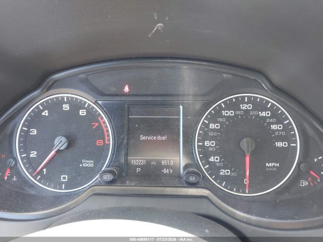 45699117 :رقم المزاد ، WA1LFAFP3CA069988 vin ، 2012 Audi Q5 2.0t Premium مزاد بيع