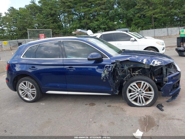 Aukcja sprzedaży 2018 Audi Q5 2.0t Premium/2.0t Tech Premium, vin: WA1BNAFY4J2004906, numer aukcji: 45699128