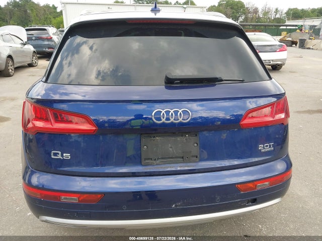 Aukcja sprzedaży 2018 Audi Q5 2.0t Premium/2.0t Tech Premium, vin: WA1BNAFY4J2004906, numer aukcji: 45699128