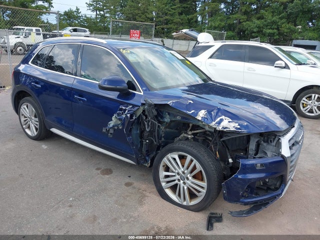 Aukcja sprzedaży 2018 Audi Q5 2.0t Premium/2.0t Tech Premium, vin: WA1BNAFY4J2004906, numer aukcji: 45699128