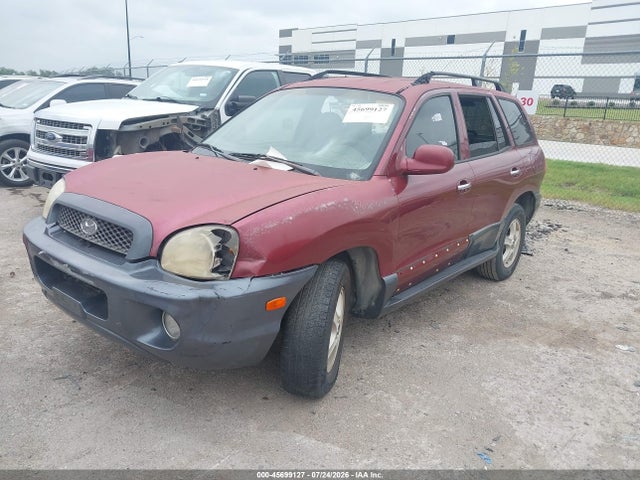Auction sale of the 2004 Hyundai Santa Fe Gls/lx, vin: KM8SC13E34U577273, lot number: 45699127