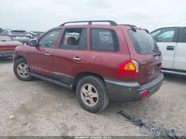 Auction sale of the 2004 Hyundai Santa Fe Gls/lx, vin: KM8SC13E34U577273, lot number: 45699127