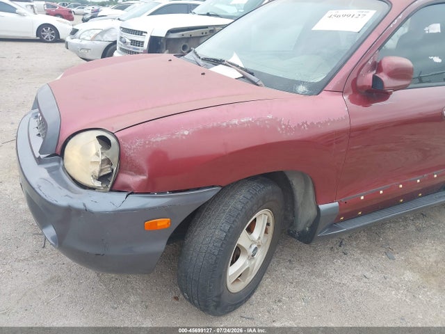 Auction sale of the 2004 Hyundai Santa Fe Gls/lx, vin: KM8SC13E34U577273, lot number: 45699127