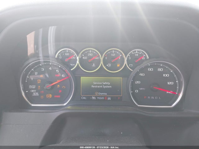45699139 :رقم المزاد ، 1GCUYEED0LZ312824 vin ، 2020 Chevrolet Silverado 1500 4wd  Short Bed Rst مزاد بيع