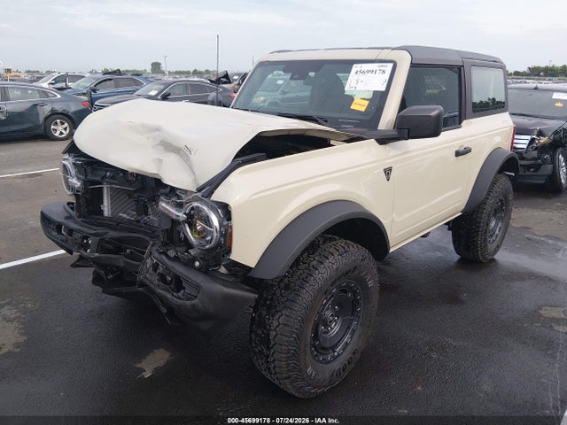 Aukcja sprzedaży 2025 Ford Bronco, vin: 1FMDE6AH6SLB80348, numer aukcji: 45699178
