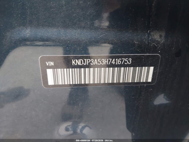Aukcja sprzedaży 2017 Kia Soul +, vin: KNDJP3A53H7416753, numer aukcji: 45699184