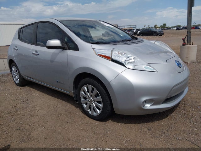 45699228 :رقم المزاد ، 1N4BZ0CP0HC306252 vin ، 2017 Nissan Leaf S مزاد بيع