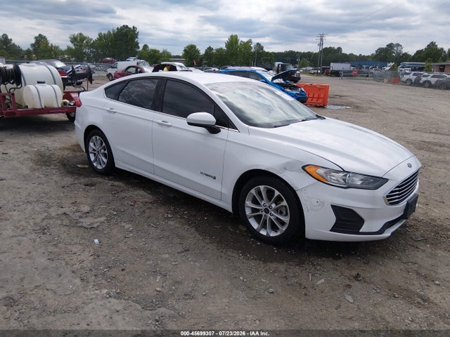 2019 Ford Fusion Hybrid Se მანქანა იყიდება აუქციონზე, vin: 3FA6P0LU4KR264013, აუქციონის ნომერი: 45699307
