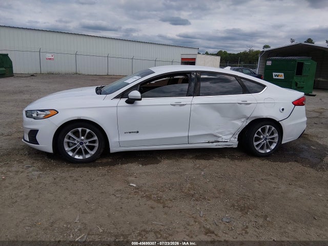 2019 Ford Fusion Hybrid Se მანქანა იყიდება აუქციონზე, vin: 3FA6P0LU4KR264013, აუქციონის ნომერი: 45699307