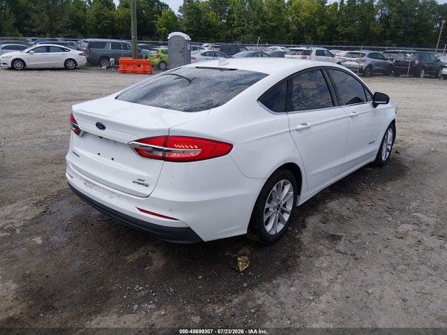 2019 Ford Fusion Hybrid Se მანქანა იყიდება აუქციონზე, vin: 3FA6P0LU4KR264013, აუქციონის ნომერი: 45699307
