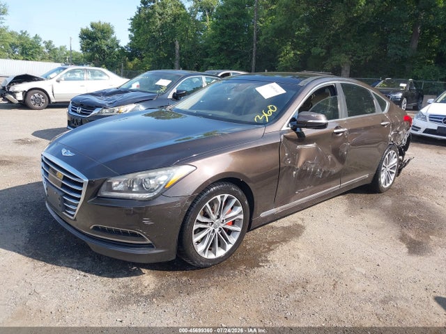 45699360 :رقم المزاد ، KMHGN4JE3FU061146 vin ، 2015 Hyundai Genesis 3.8 مزاد بيع