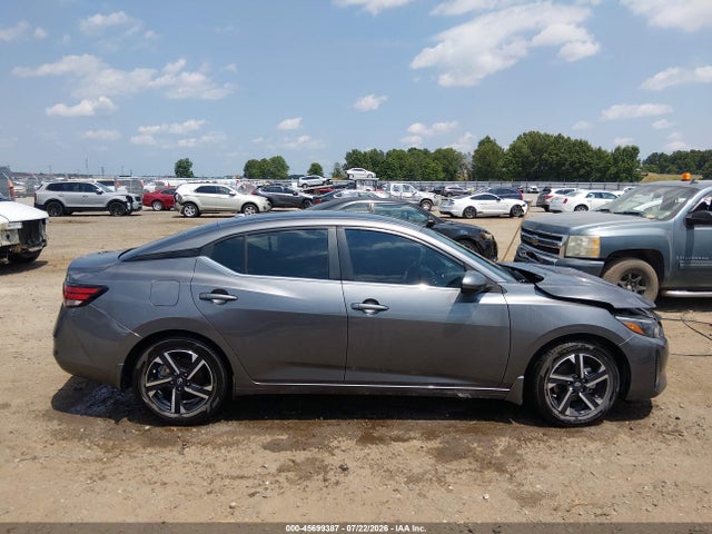 45699387 :رقم المزاد ، 3N1AB8CV8SY336365 vin ، 2025 Nissan Sentra Sv مزاد بيع