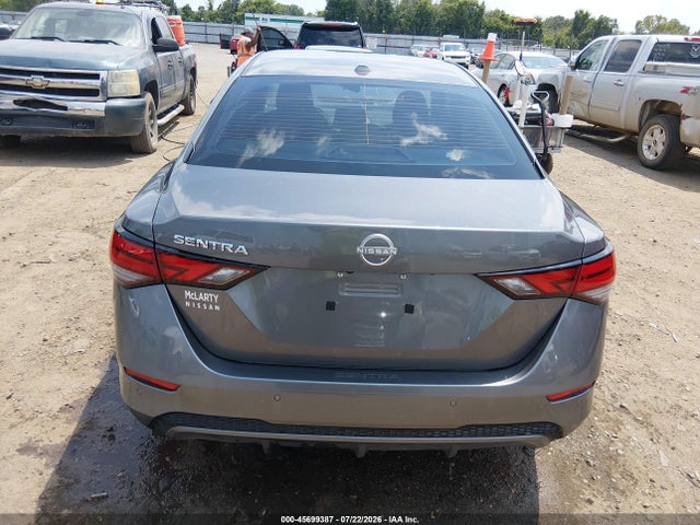 45699387 :رقم المزاد ، 3N1AB8CV8SY336365 vin ، 2025 Nissan Sentra Sv مزاد بيع