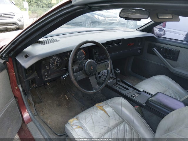 45699418 :رقم المزاد ، 1G1FP2186HL145875 vin ، 1987 Chevrolet Camaro مزاد بيع