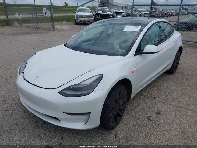 Tesla Model 3 Performance Dual Motor All-wheel Drive 2021 5YJ3E1EC4MF049491 Image 2