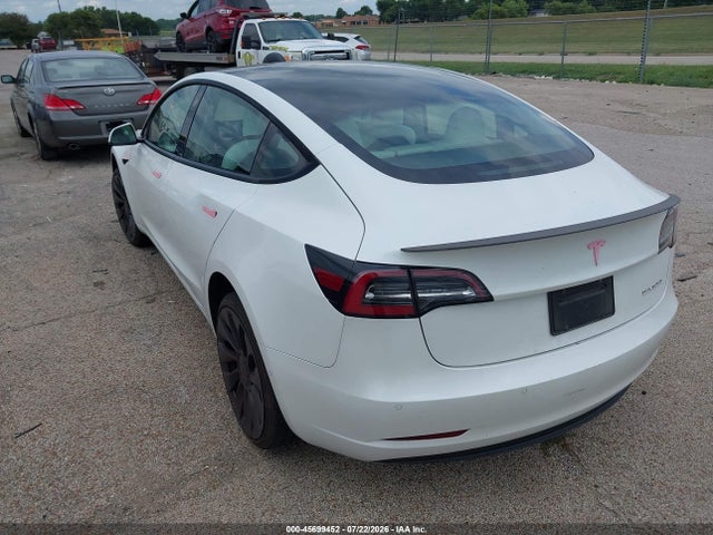 Tesla Model 3 Performance Dual Motor All-wheel Drive 2021 5YJ3E1EC4MF049491 Image 3