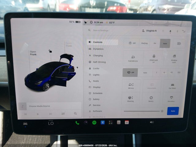 5YJ3E1EB6KF194195 Tesla Model 3 Long Range/performance